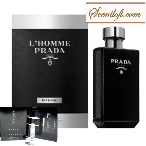 prada lhomme intense sample.